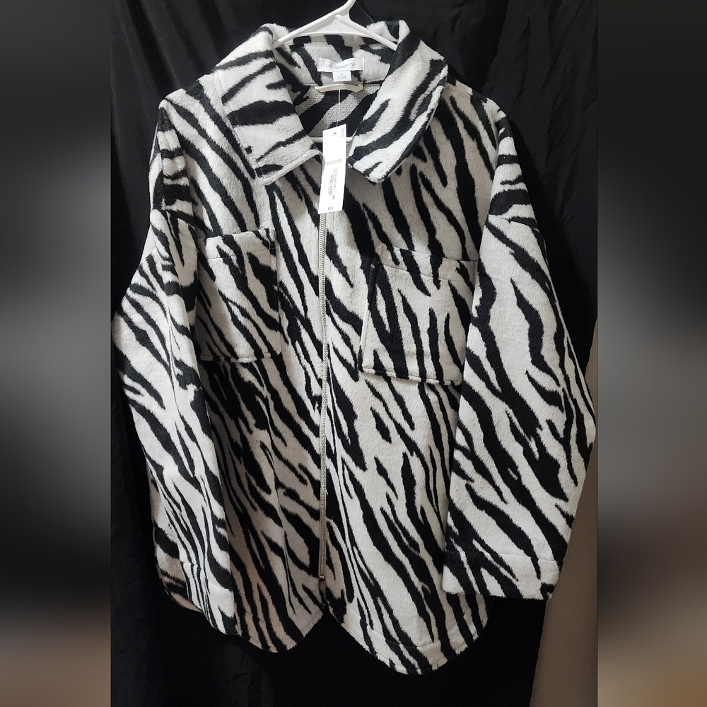 Zebra Print Jacket